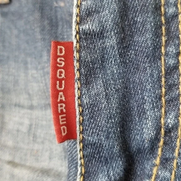 Dsquared patchwork boyfriend Jeans - Picture 6 of 9